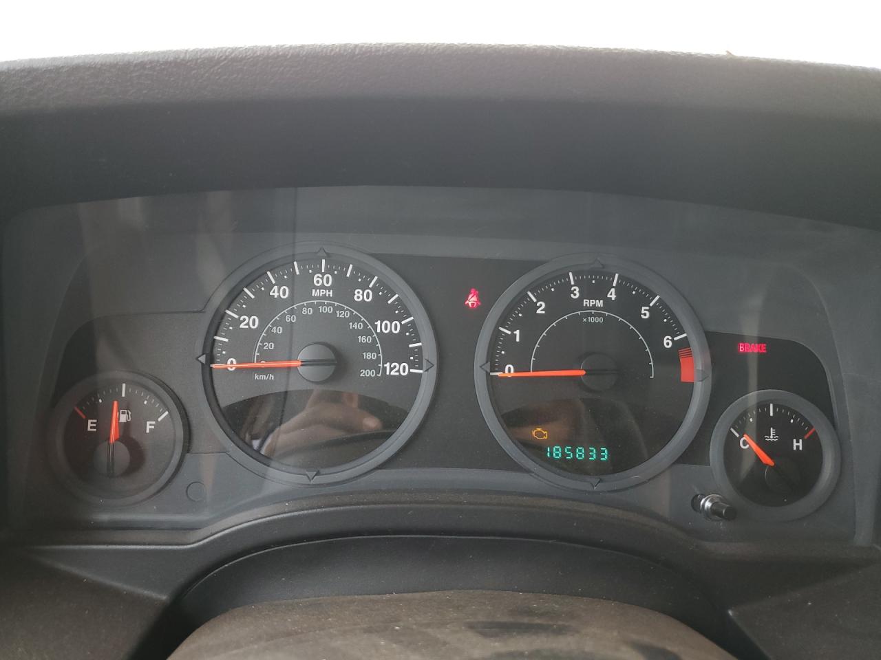 2007 Jeep Liberty (Patriot) VIN 1J8FT28W07D358278 Copart auction photo, mechanical damage thumbnail 9