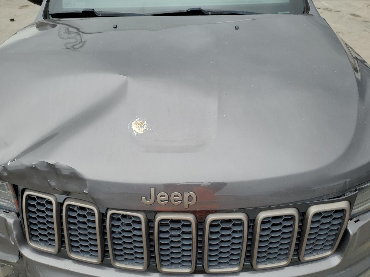 2016 Jeep Grand Cherokee VIN 1C4RJFBG5GC385968 Copart auction photo, front end / side damage thumbnail 11