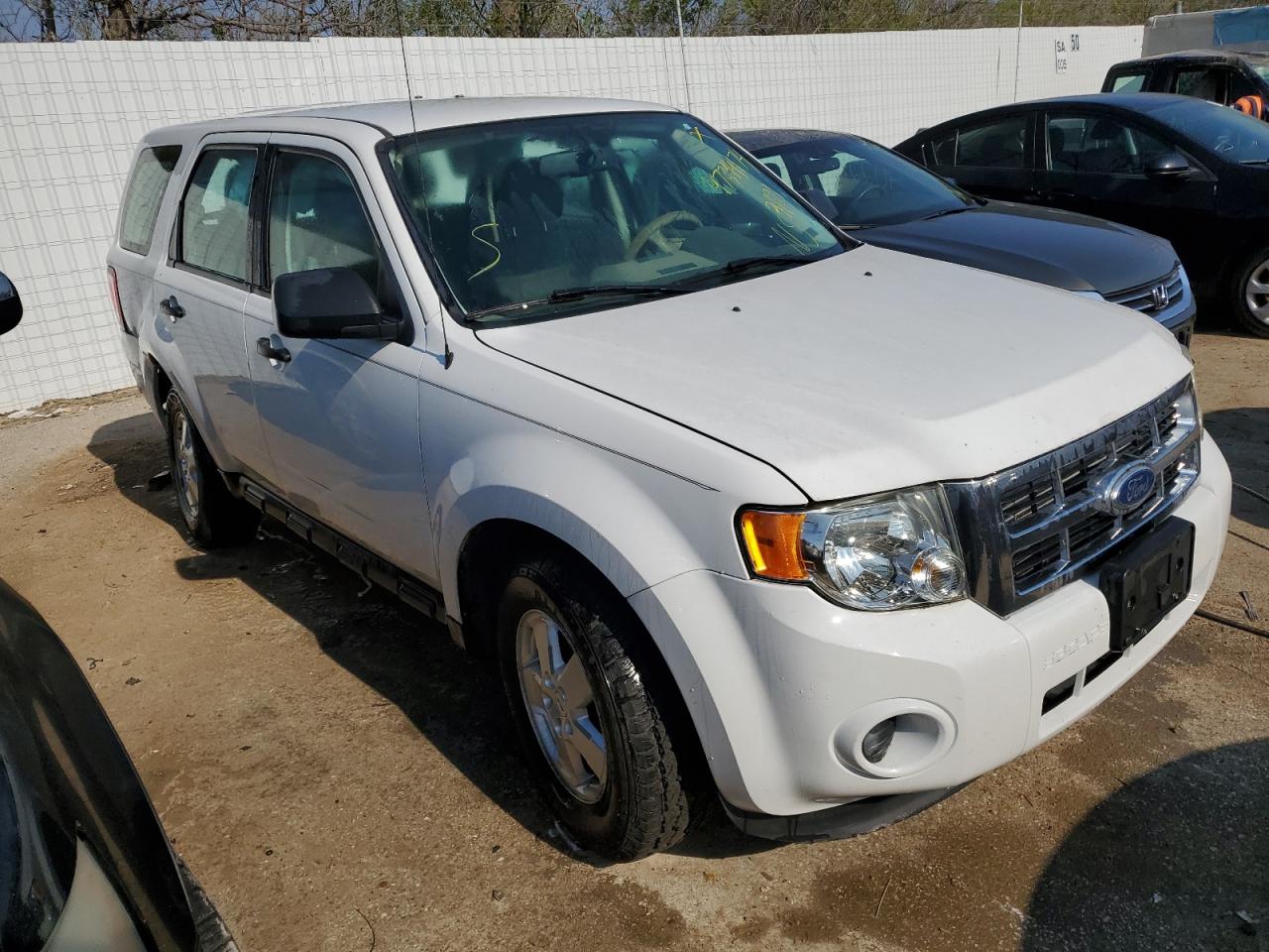 2011 Ford Escape VIN 1FMCU0C7XBKC65134 Copart auction photo, side damage thumbnail 4