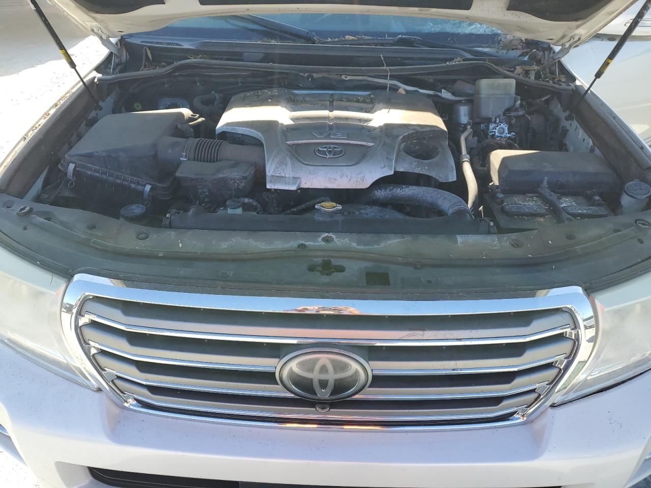 2013 Toyota Land Cruiser VIN JTMHY7AJ4D4019645 Copart auction photo, top/roof damage thumbnail 12