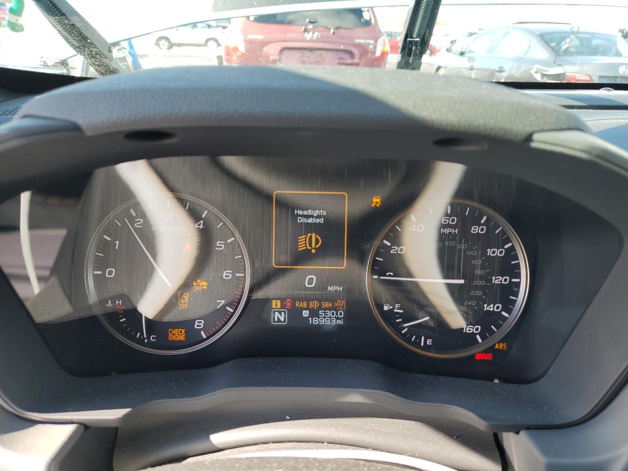 2024 Subaru XV VIN 4S4GUHU60R3736315 Copart auction photo, front end / minor dent/scratches damage thumbnail 9