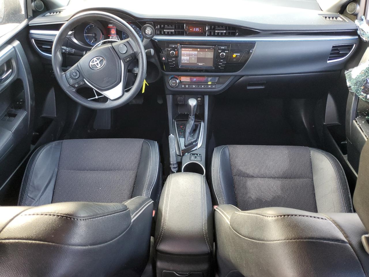 2016 Toyota Corolla VIN 5YFBURHE6GP459051 Copart auction photo, side / front end damage thumbnail 8