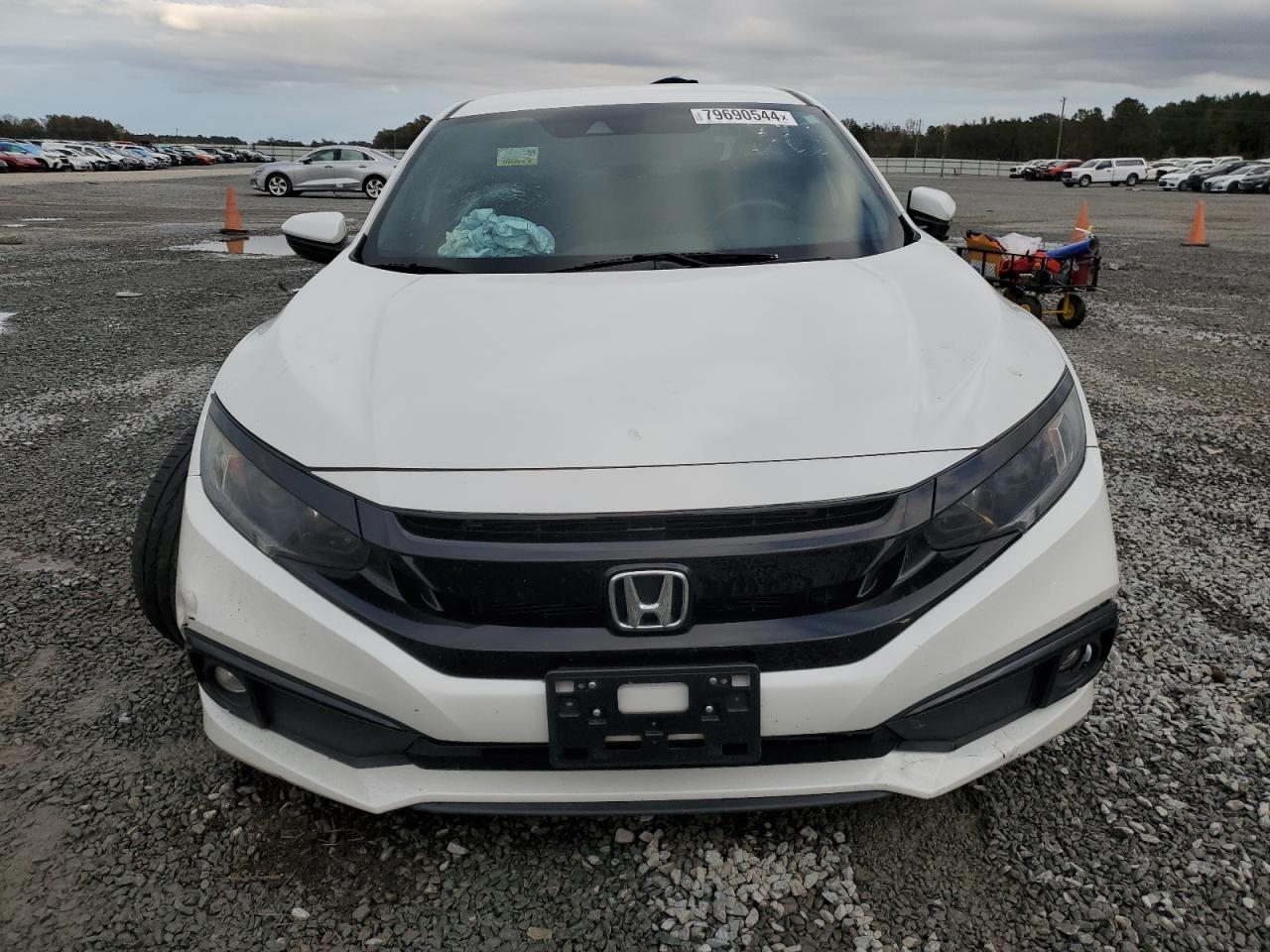 2019 Honda Civic VIN 19XFC2F89KE024706 Copart auction photo, front end damage thumbnail 5
