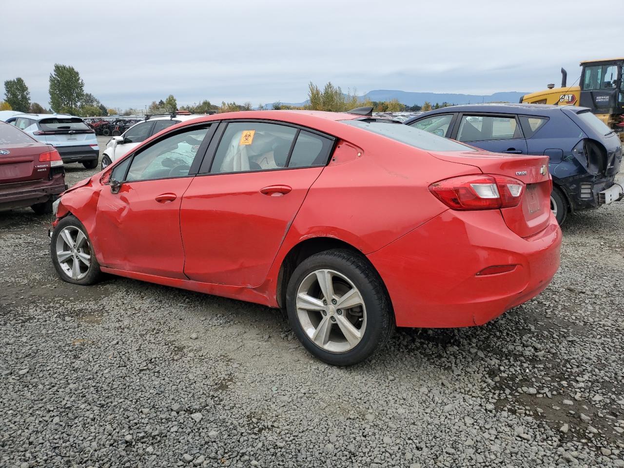 2017 Chevrolet Cruze VIN 1G1BB5SM7H7163840 Copart auction photo, all over damage thumbnail 2