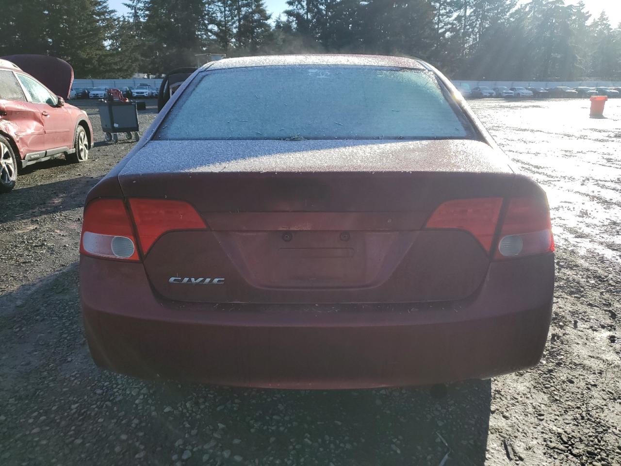 2006 Honda Civic VIN 1HGFA16586L074615 Copart auction photo, side damage thumbnail 6