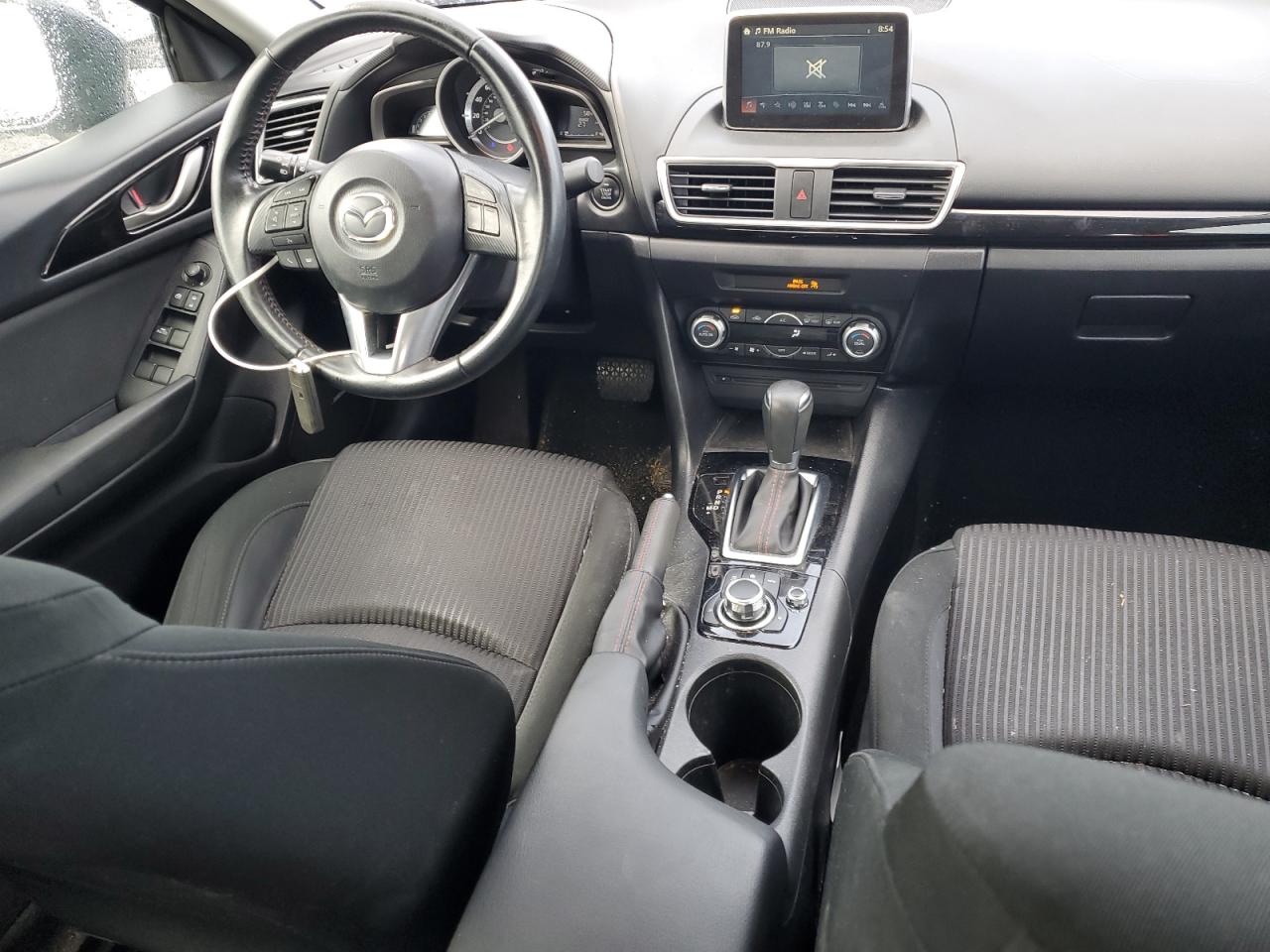 2015 Mazda 3 VIN 3MZBM1V74FM210094 Copart auction photo, front end / side damage thumbnail 8