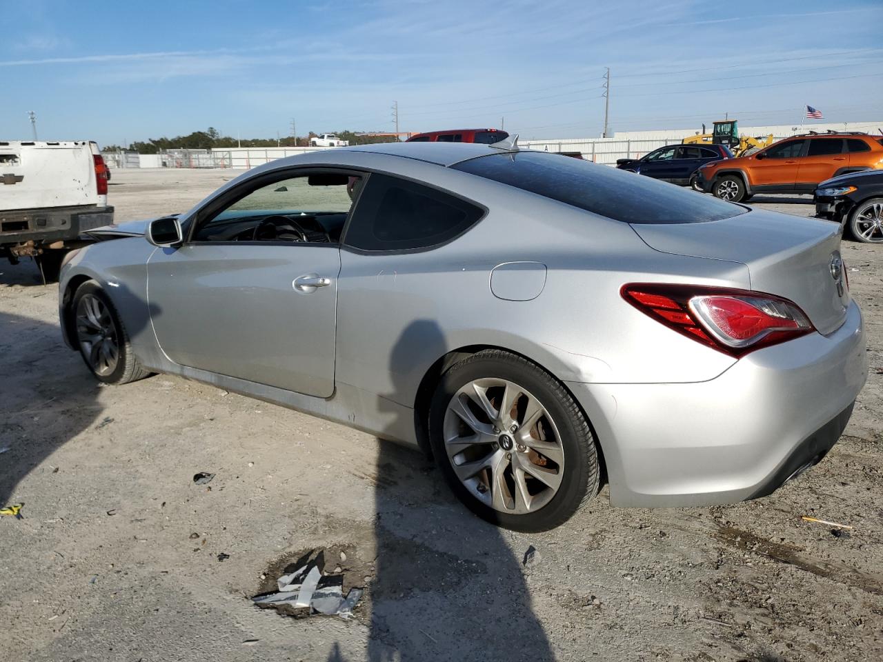 2013 Hyundai Genesis VIN KMHHT6KD3DU099193 Copart auction photo, front end damage thumbnail 2