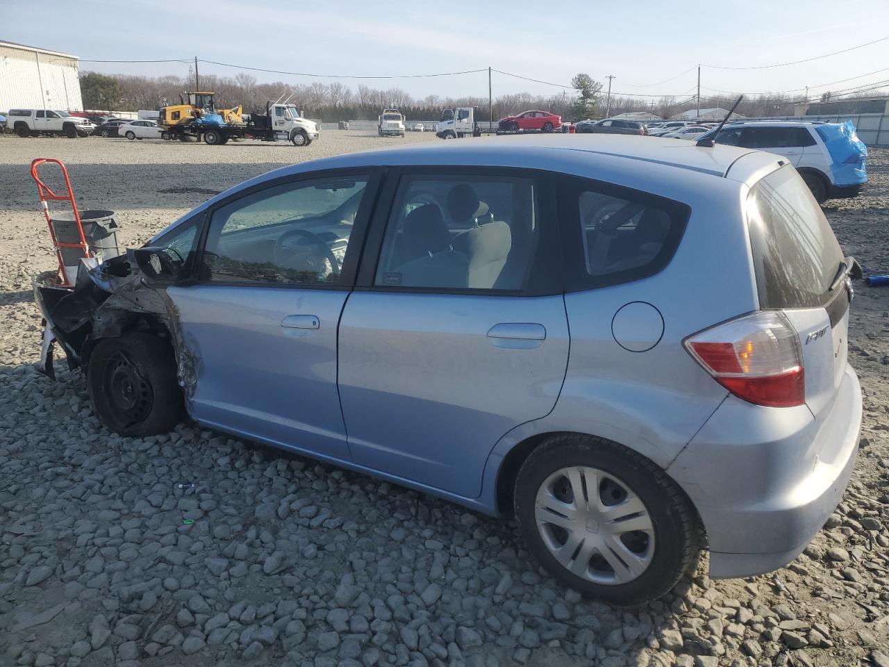 2010 Honda Fit VIN JHMGE8H20AC026889 Copart auction photo, front end damage thumbnail 2