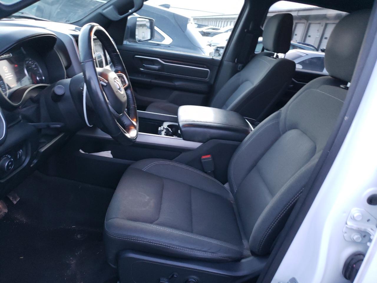 2020 RAM 1500 VIN 1C6SRFFT7LN157686 Copart auction photo, side / front end damage thumbnail 7