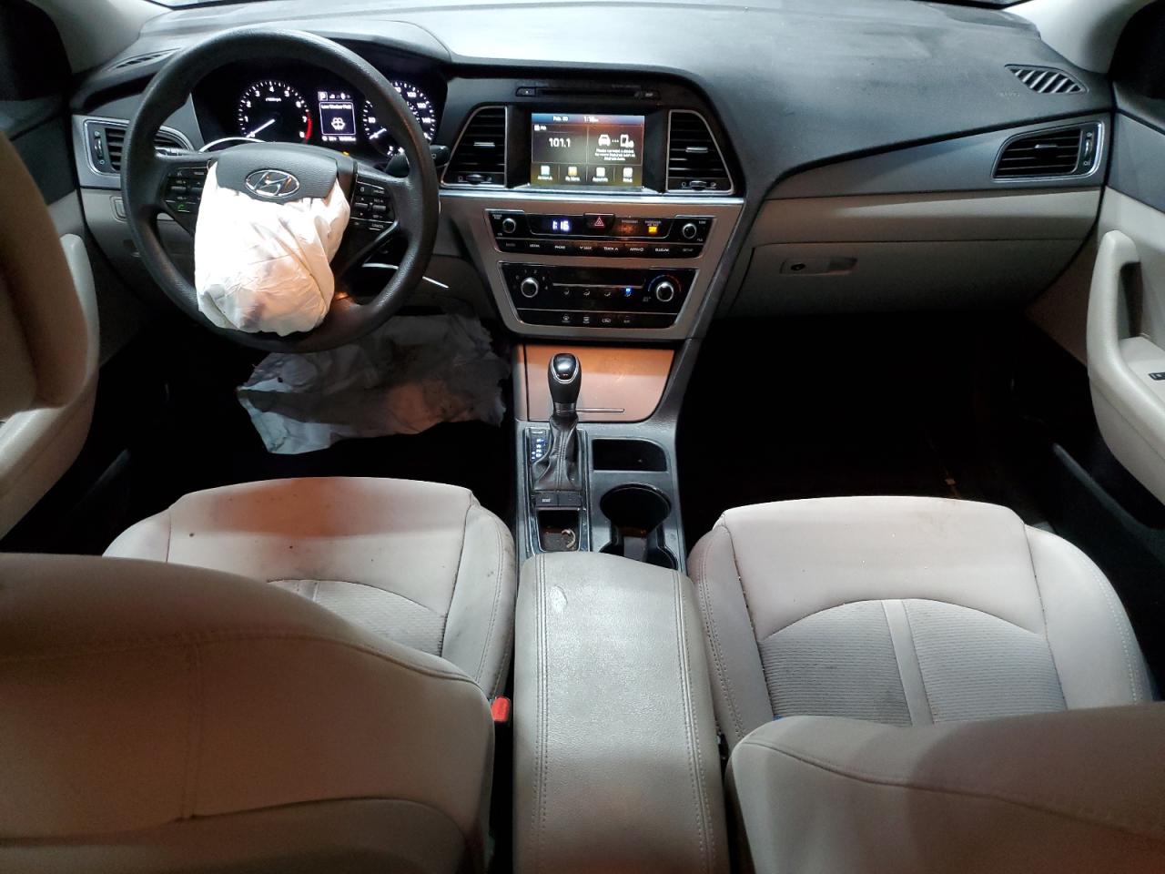 2016 Hyundai Sonata VIN 5NPE24AF7GH359823 Copart auction photo, front end / minor dent/scratches damage thumbnail 8