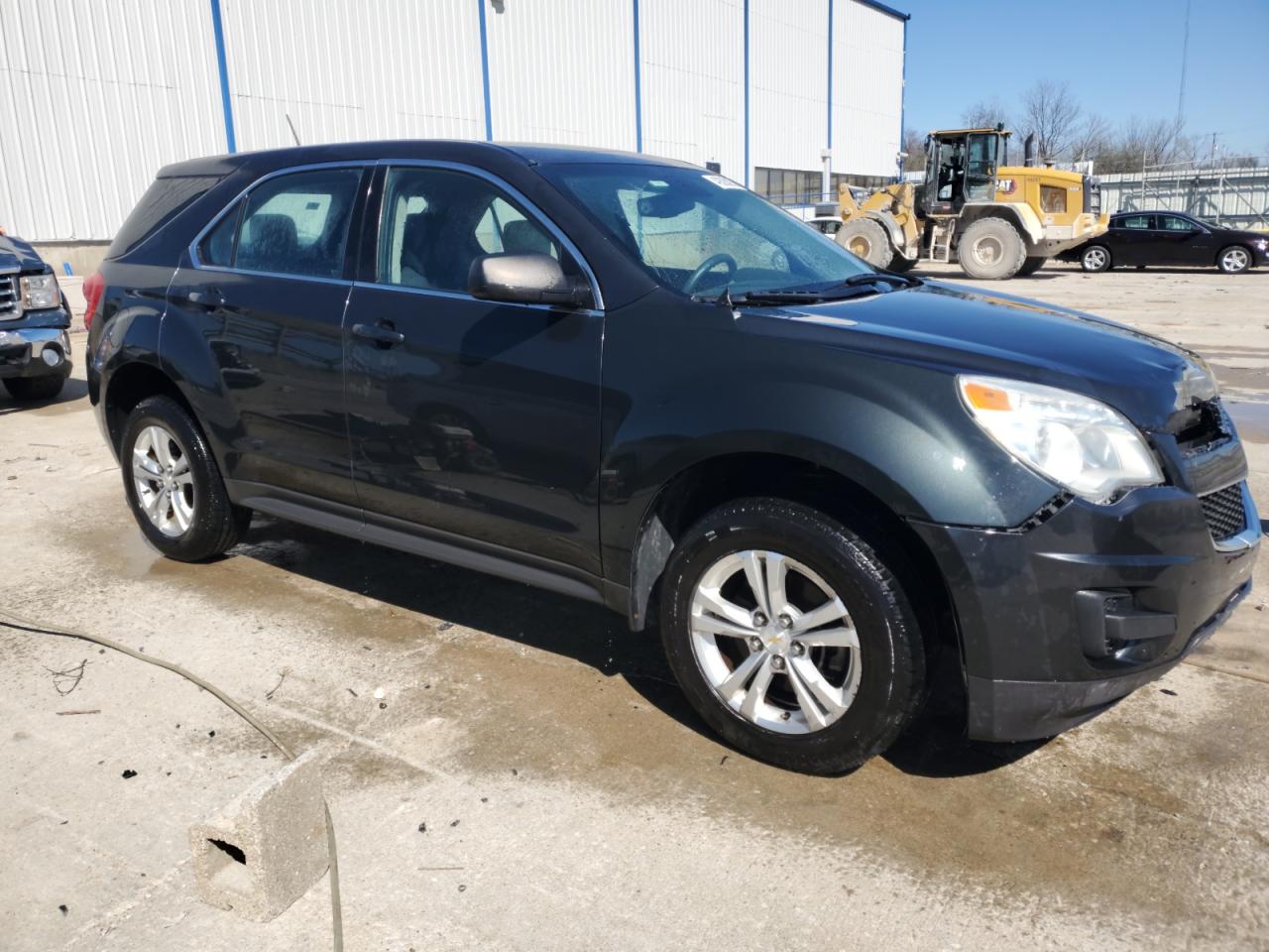 2013 Chevrolet Equinox VIN 2GNALBEK8D1269236 Copart auction photo, front end / side damage thumbnail 4