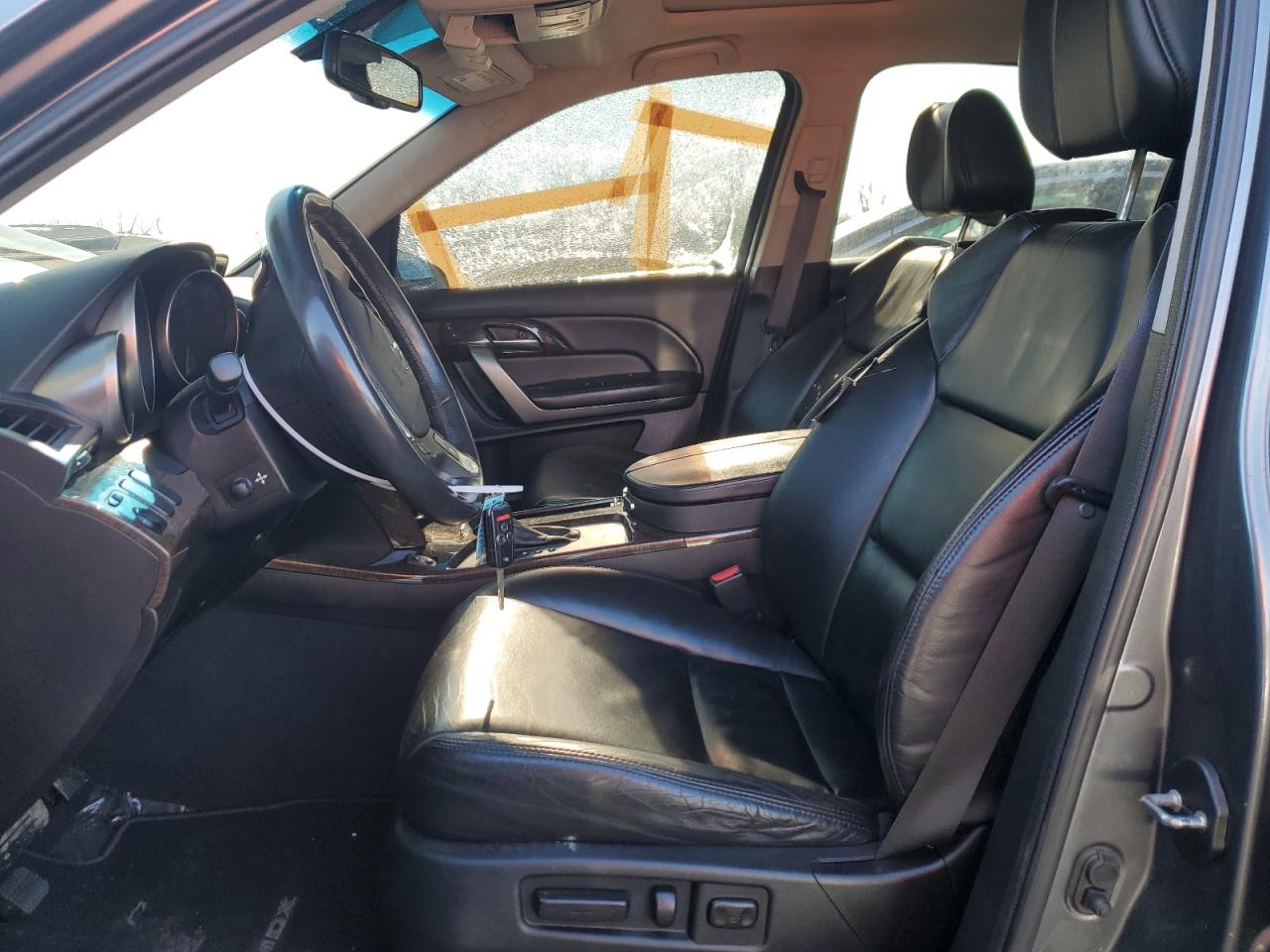 2012 Acura MDX VIN 2HNYD2H31CH538928 Copart auction photo, front end / side damage thumbnail 7