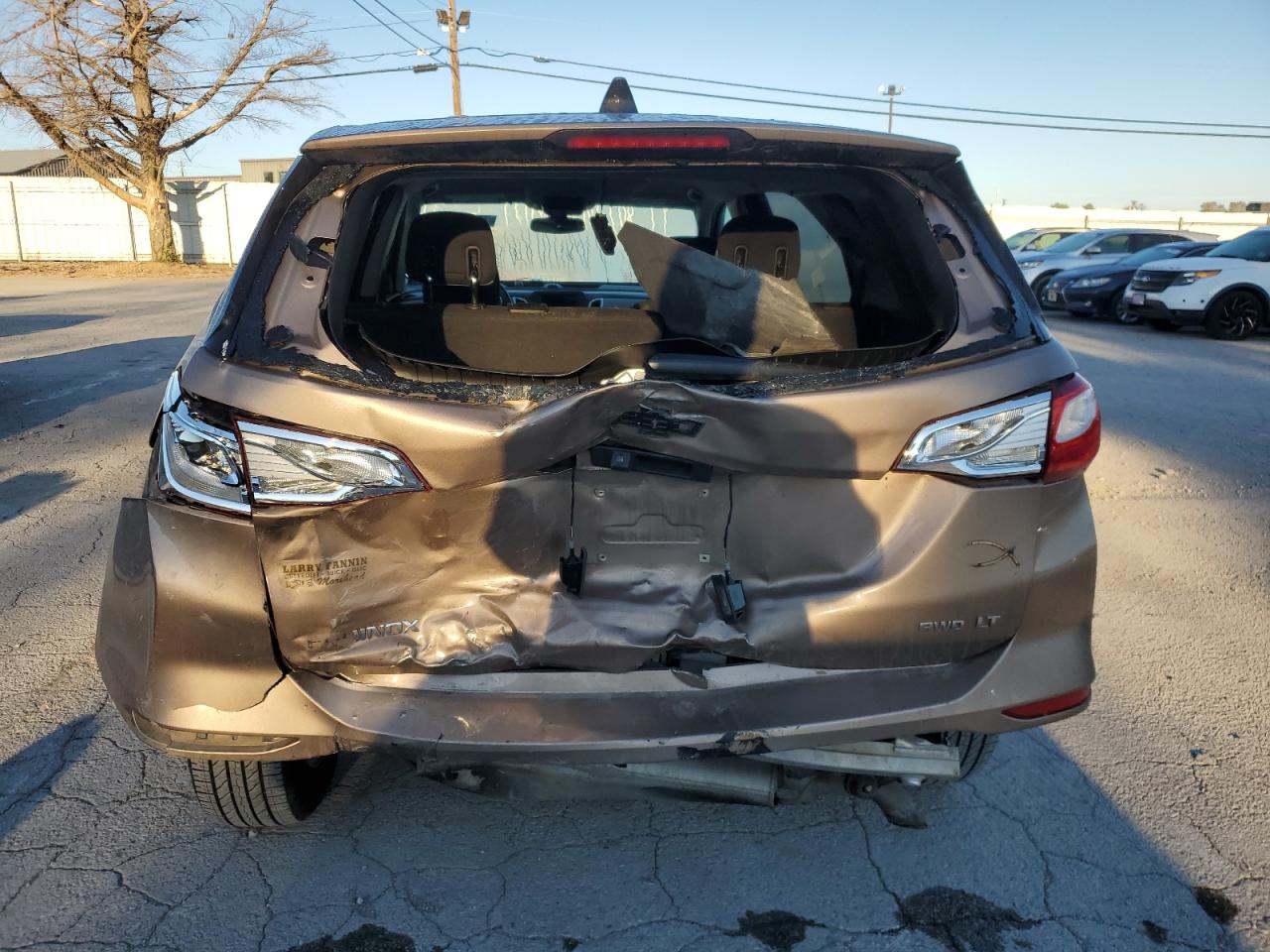 2019 Chevrolet Equinox VIN 2GNAXUEV5K6138579 Copart auction photo, rear end / front end damage thumbnail 6