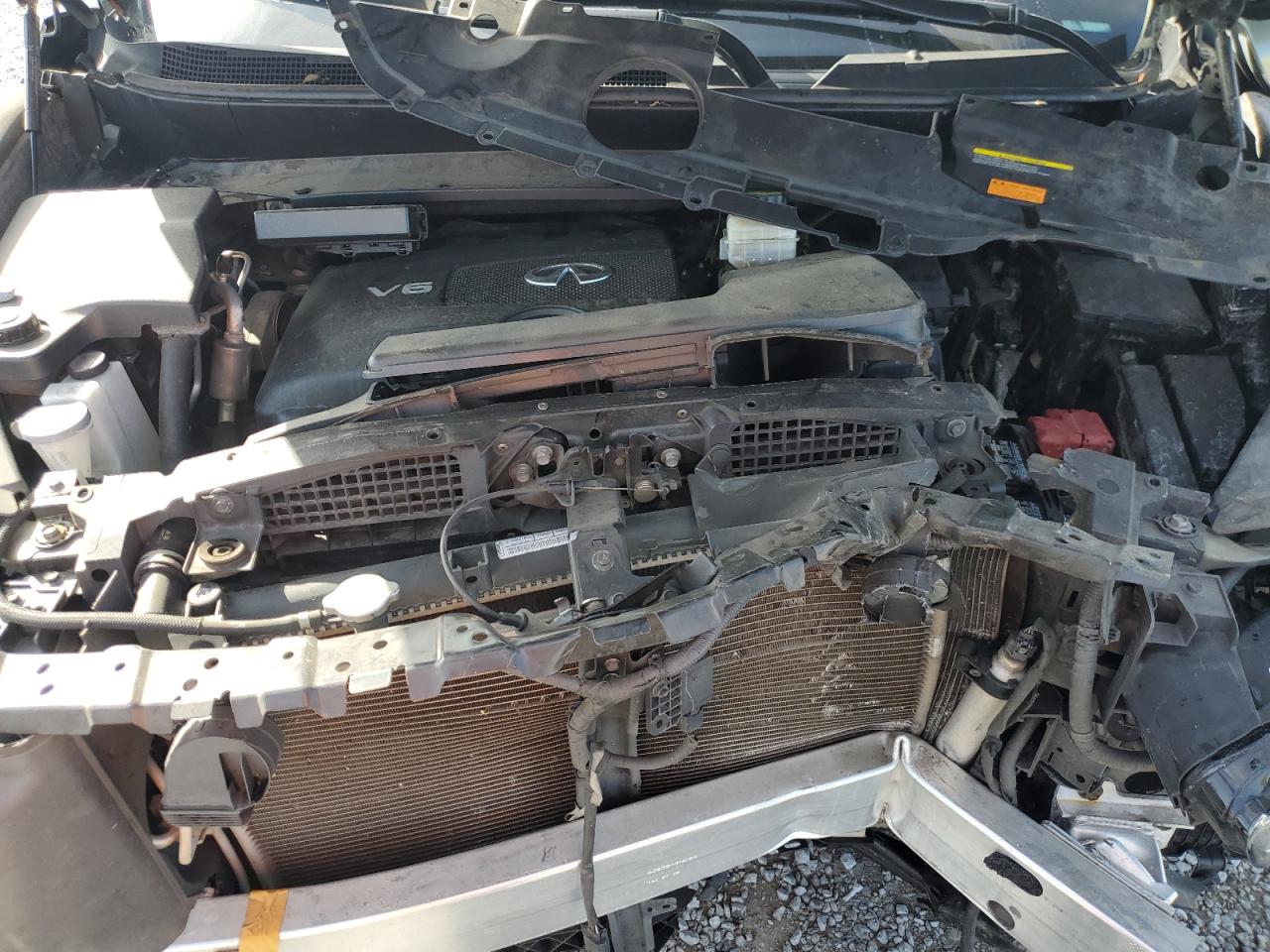 2017 Infiniti QX60 VIN 5N1DL0MM1HC501541 Copart auction photo, front end / minor dent/scratches damage thumbnail 14