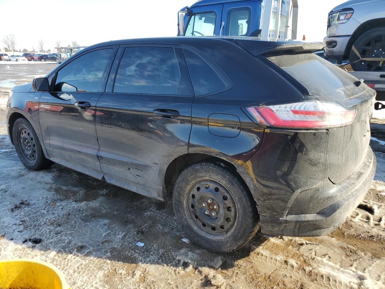 2021 Ford Edge VIN 2FMPK4J97MBA03619 Copart auction photo, rear end / side damage thumbnail 2