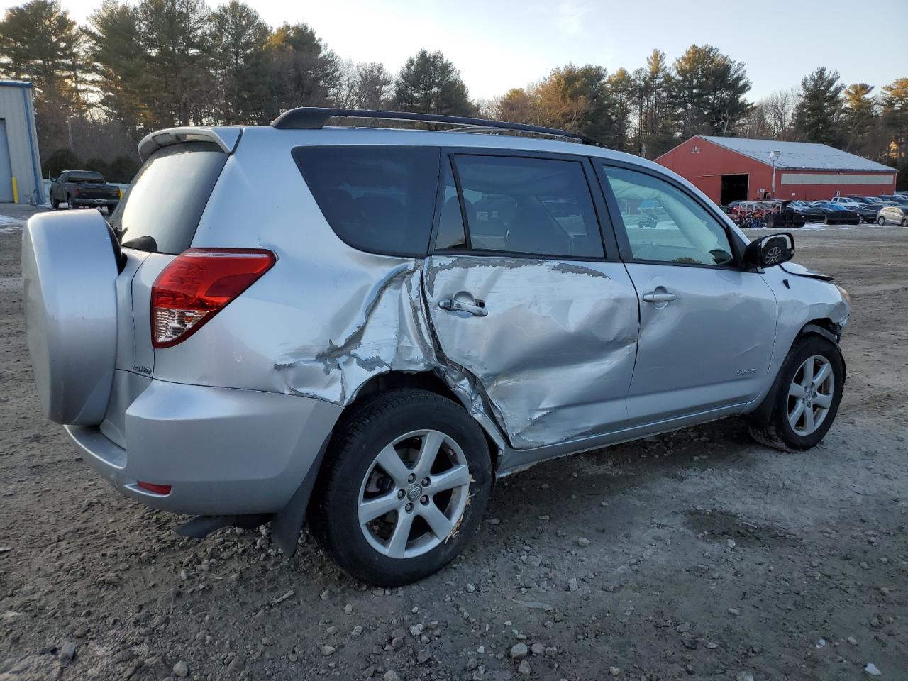 2006 Toyota RAV 4 VIN JTMBK31V465010072 Copart auction photo, front end / side damage thumbnail 3