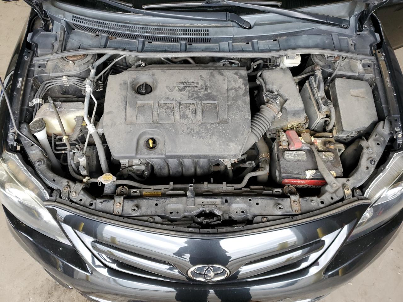 2011 Toyota Corolla VIN 2T1BU4EE9BC753396 Copart auction photo, rear end / front end damage thumbnail 11