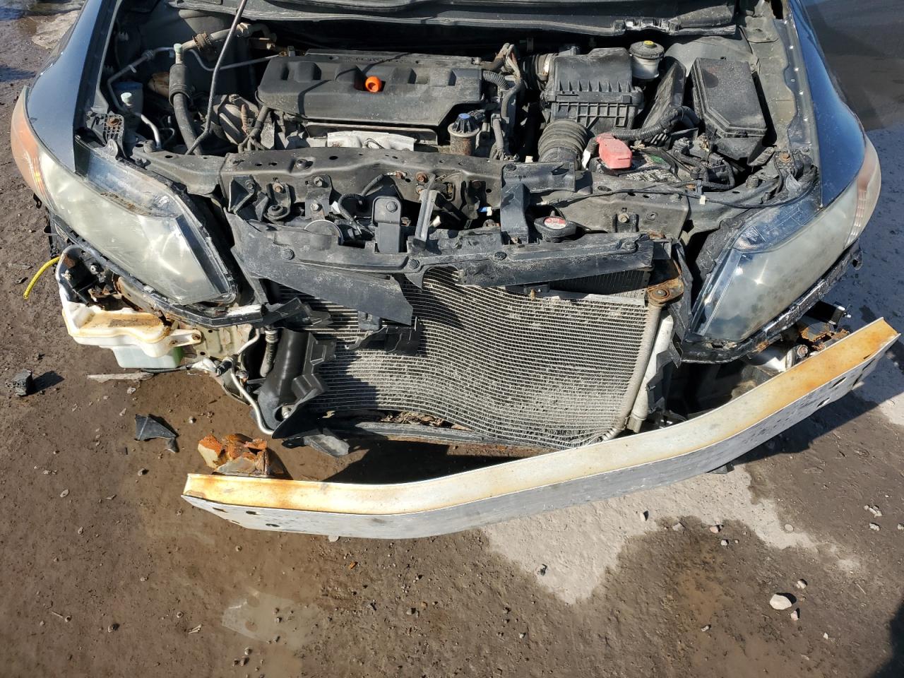 2012 Honda Civic VIN 2HGFB2F55CH322993 Copart auction photo, front end / minor dent/scratches damage thumbnail 11