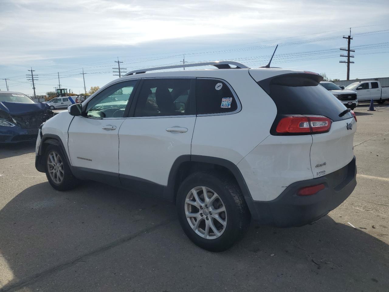 2014 Jeep Grand Cherokee VIN 1C4PJMCB8EW208342 Copart auction photo, front end / mechanical damage thumbnail 2