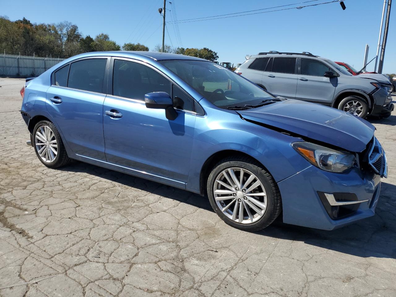 2015 Subaru Impreza VIN JF1GJAS67FH019129 Copart auction photo, rear end / front end damage thumbnail 4