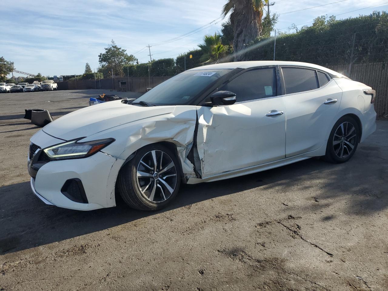 2021 Nissan Maxima VIN 1N4AA6CV2MC509786