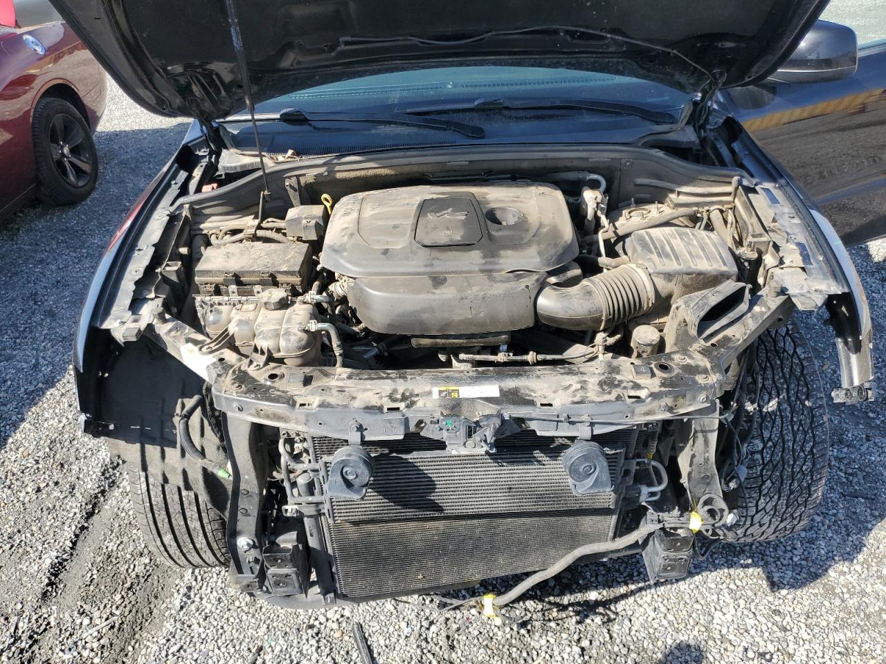 2021 Dodge Durango VIN 1C4RDJDG8MC574116 Copart auction photo, front end damage thumbnail 12