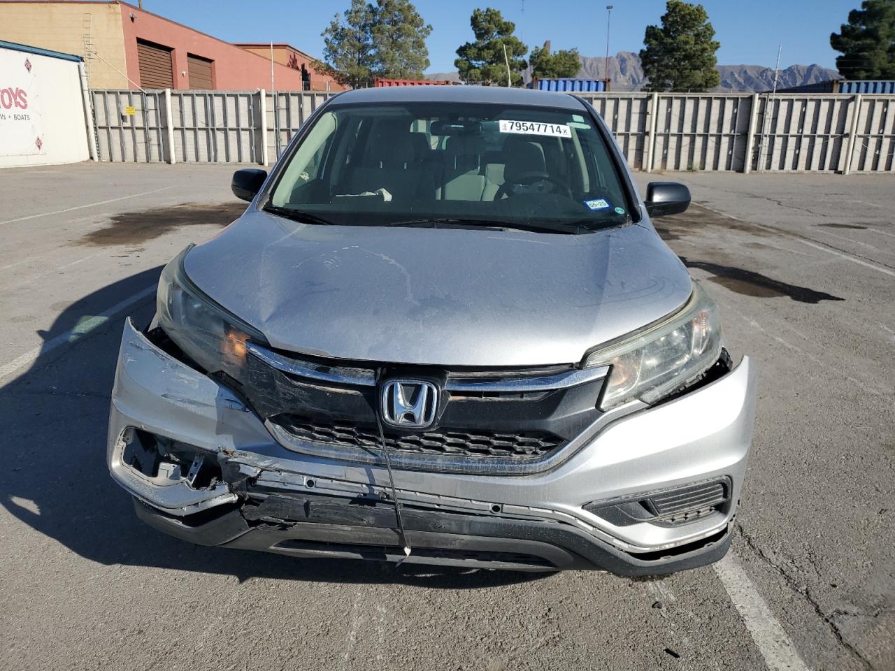 2016 Honda CR-V VIN 3CZRM3H34GG709400 Copart auction photo, front end damage thumbnail 5