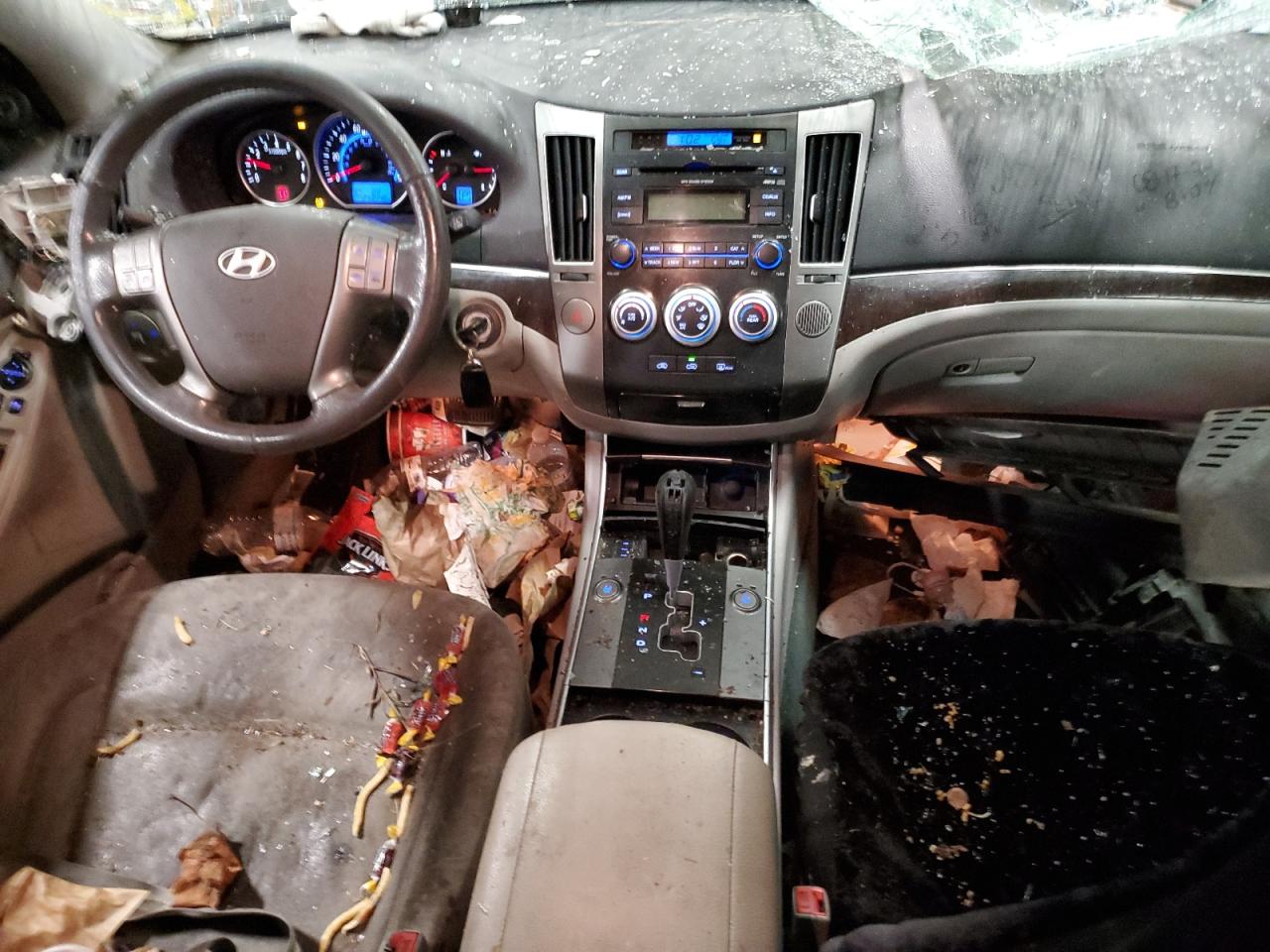 2012 Hyundai Veracruz VIN KM8NU4CC2CU198774 Copart auction photo, rollover / mechanical damage thumbnail 8