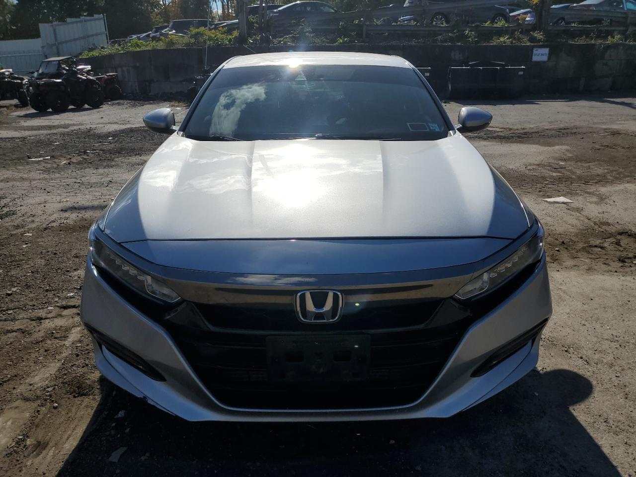 2018 Honda Accord VIN 1HGCV1F39JA257189 Copart auction photo, all over damage thumbnail 5