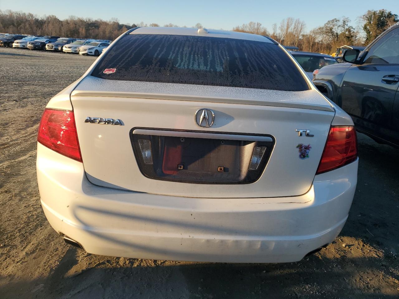 2005 Acura TL VIN 19UUA66295A043295 Copart auction photo, front end / rear end damage thumbnail 6