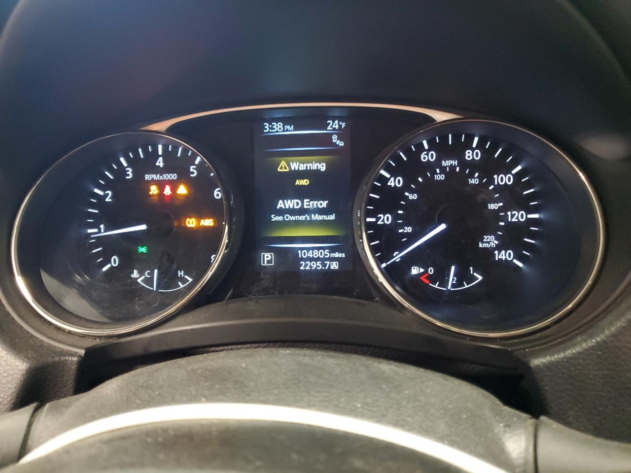 2016 Nissan Rogue VIN KNMAT2MVXGP667639 Copart auction photo, front end damage thumbnail 9