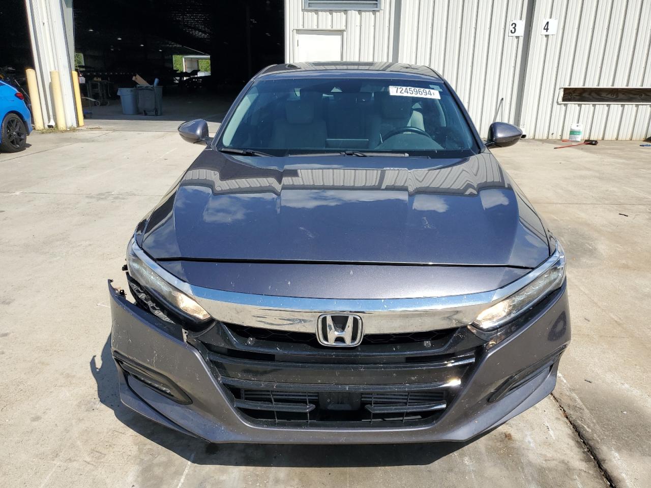 2020 Honda Accord VIN 1HGCV1F53LA076691 Copart auction photo, front end damage thumbnail 5