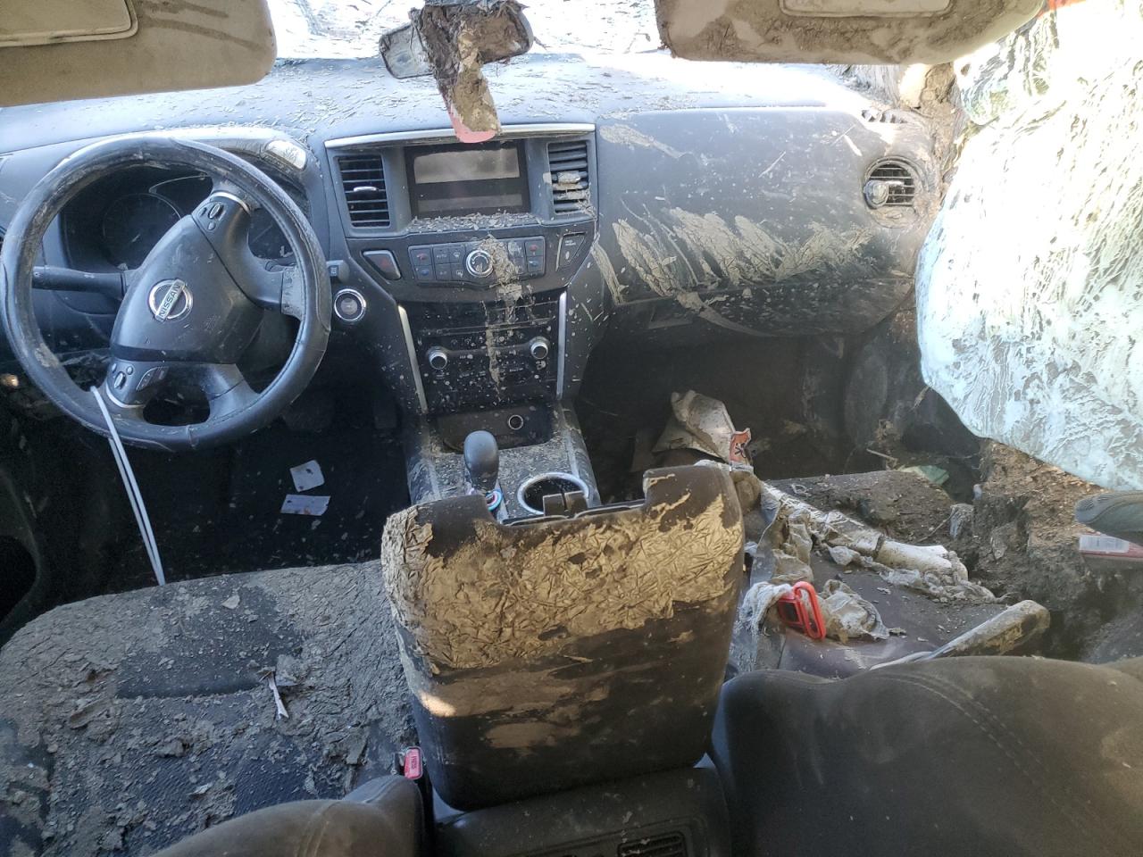 2015 Nissan Pathfinder VIN 5N1AR2MM3FC690591 Copart auction photo, rollover damage thumbnail 8