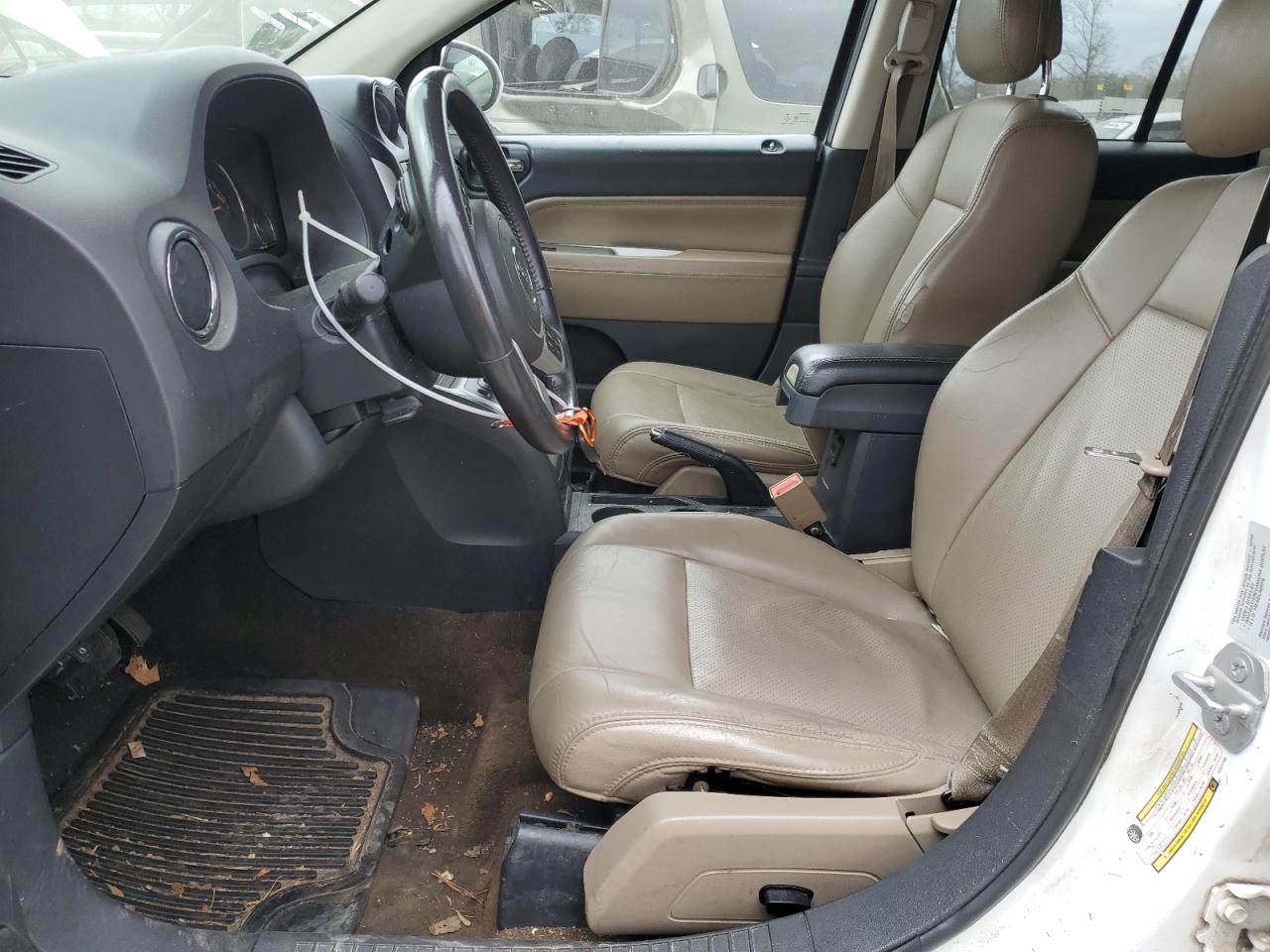 2015 Jeep Compass VIN 1C4NJCCB5FD111095 Copart auction photo, mechanical damage thumbnail 7