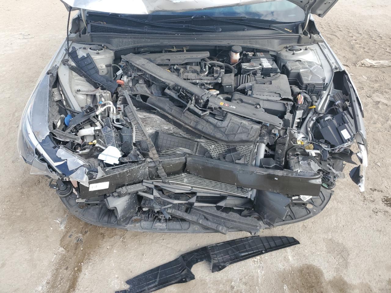 2021 Hyundai Elantra VIN 5NPLL4AG9MH028640 Copart auction photo, front end damage thumbnail 13