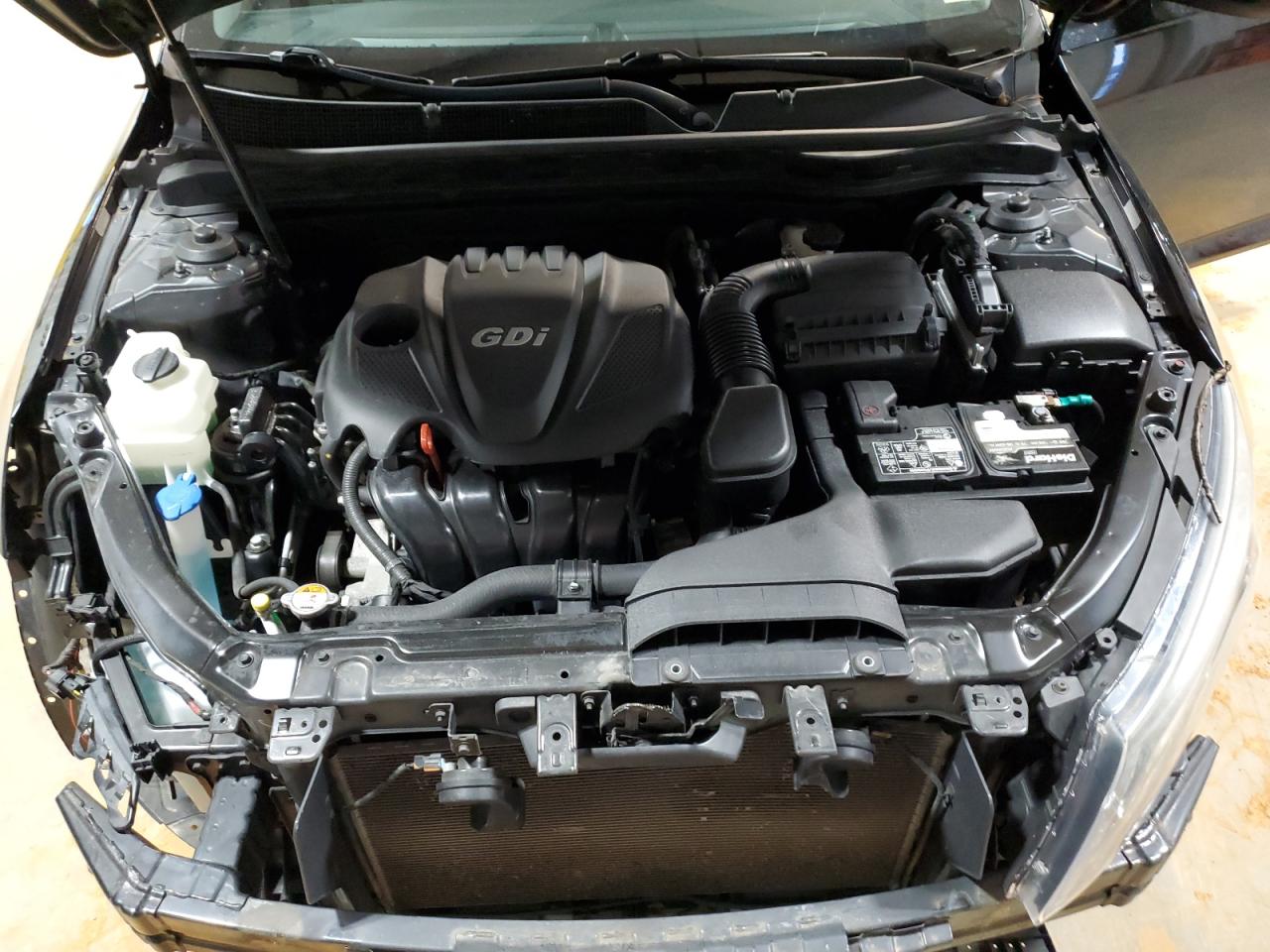 2015 KIA Optima VIN 5XXGM4A77FG515770 Copart auction photo, front end damage thumbnail 11