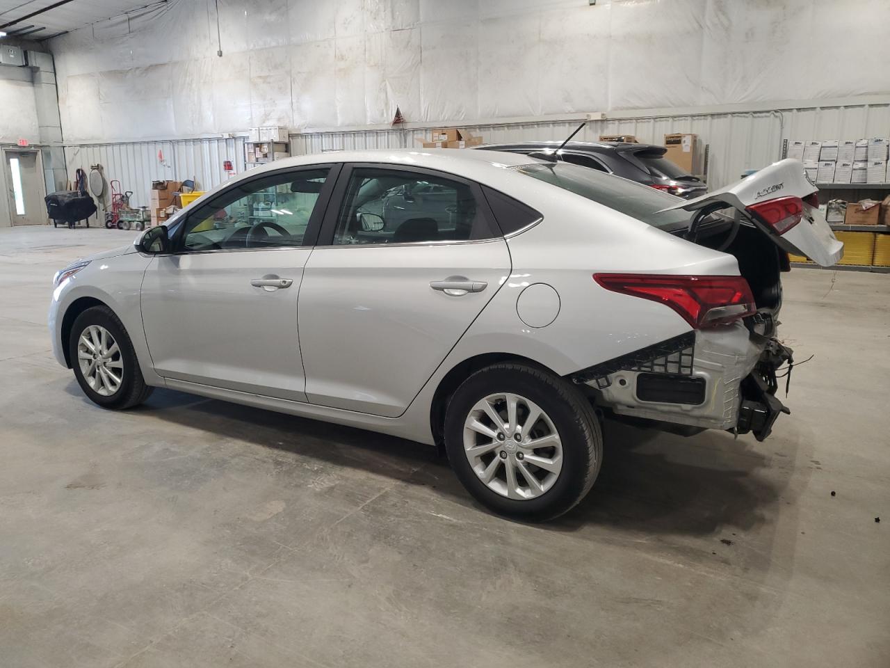 2022 Hyundai Accent VIN 3KPC24A6XNE189773 Copart auction photo, rear end damage thumbnail 2