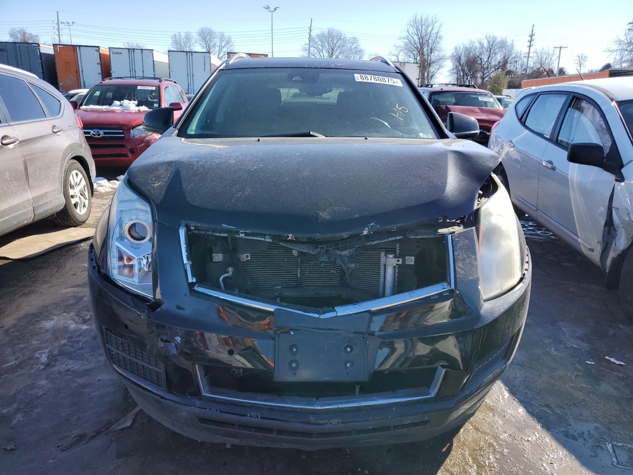 2013 Cadillac SRX VIN 3GYFNCE35DS522793 Copart auction photo, front end damage thumbnail 5