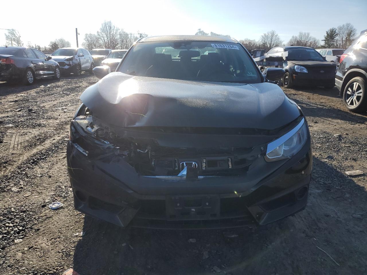 2016 Honda Civic VIN 2HGFC2F62GH543110 Copart auction photo, front end damage thumbnail 5