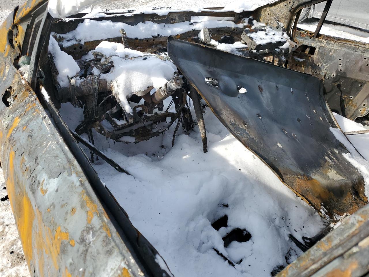 2022 Toyota Corolla VIN 5YFEPMAEXNP306154 Copart auction photo, burn damage thumbnail 8