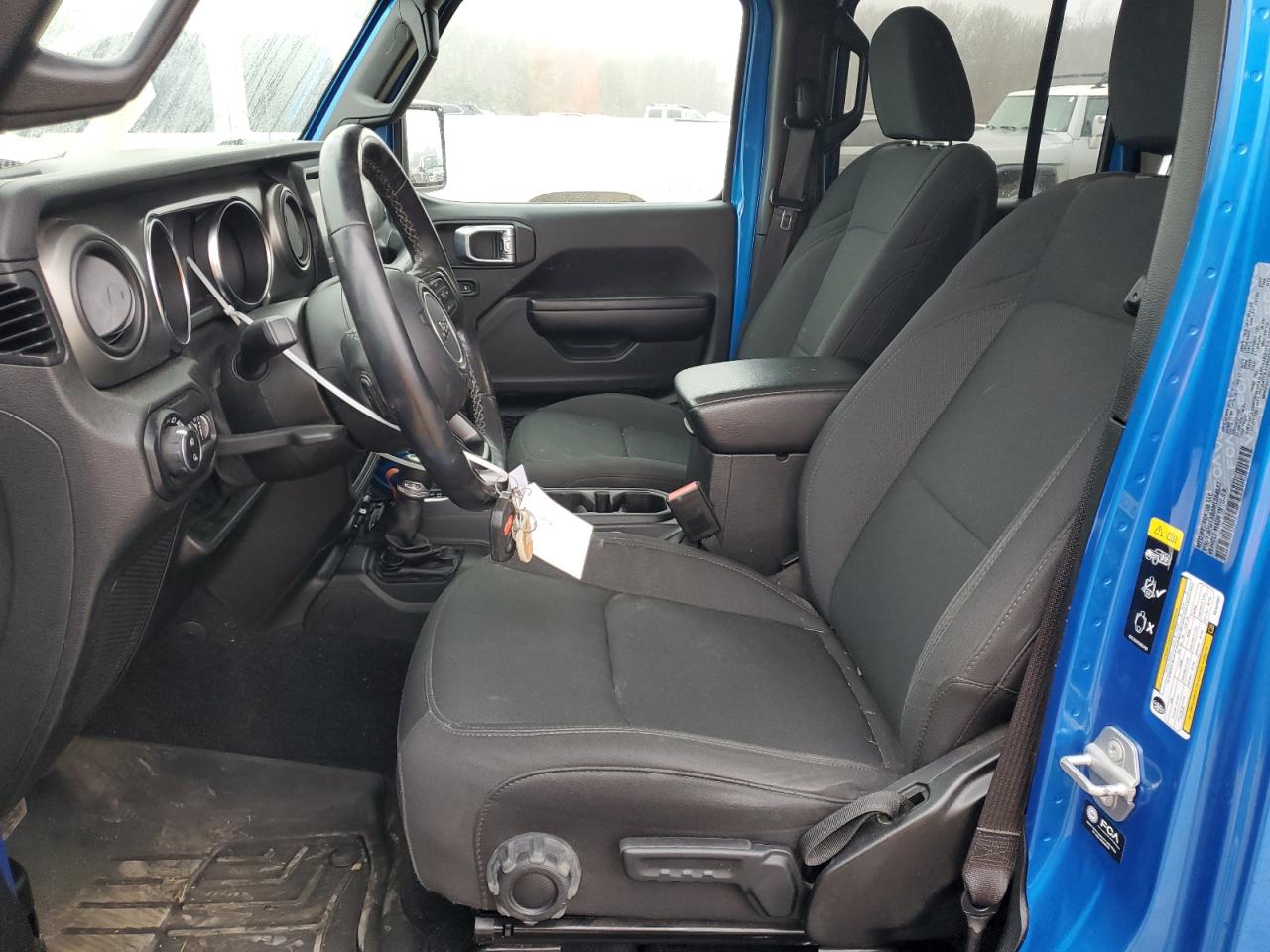 2021 Jeep Gladiator VIN 1C6HJTAG3ML564587 Copart auction photo, front end / minor dent/scratches damage thumbnail 7