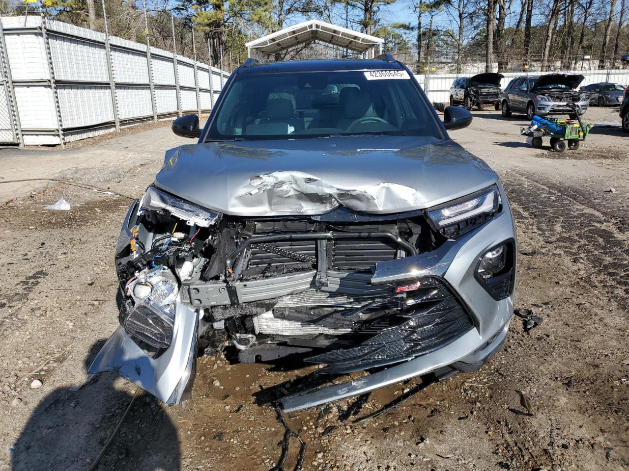2023 Chevrolet TrailBlazer VIN KL79MUSL2PB149502 Copart auction photo, front end damage thumbnail 5