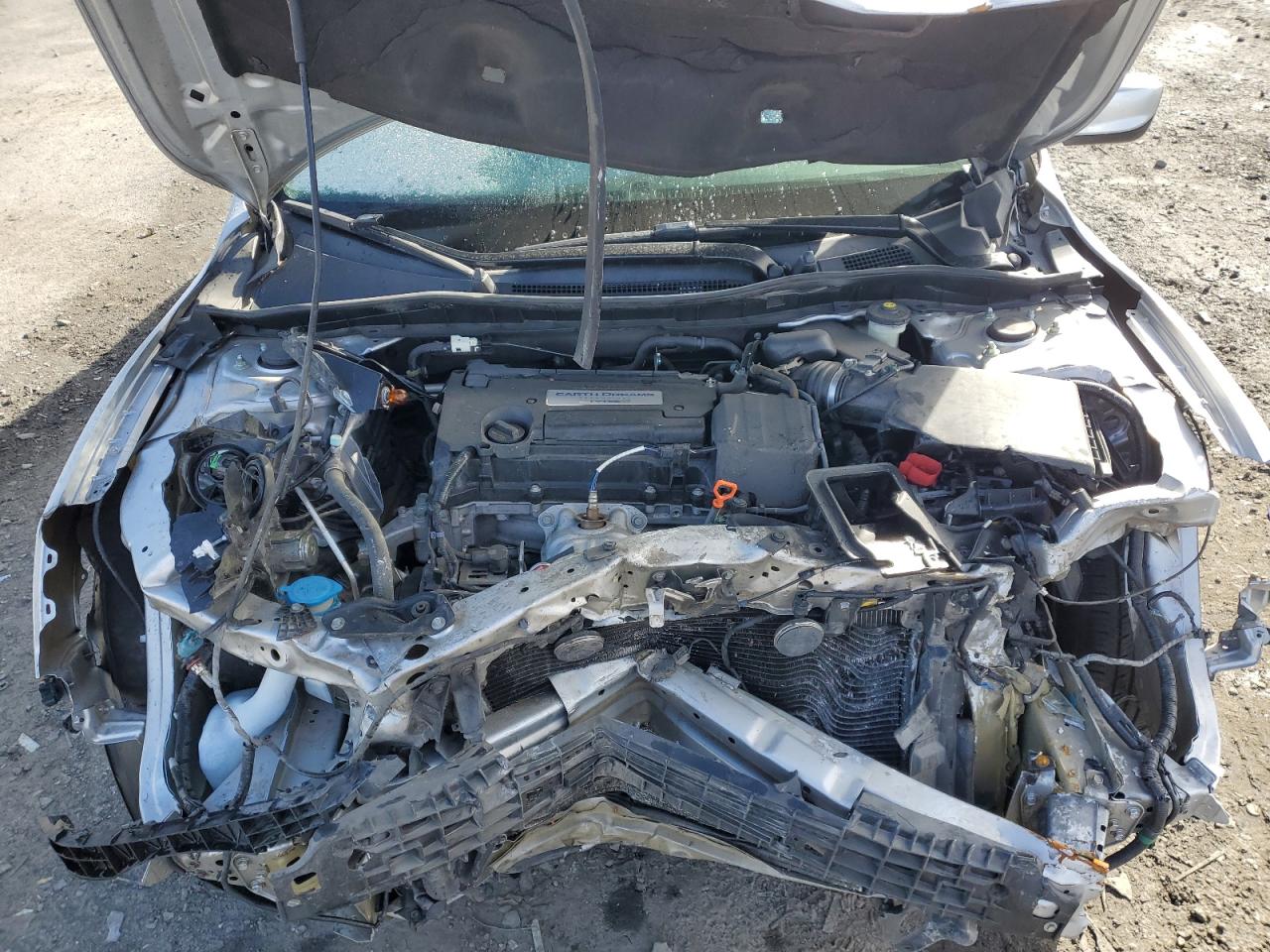 2015 Honda Accord VIN 1HGCR2F34FA032972 Copart auction photo, front end / rear end damage thumbnail 13