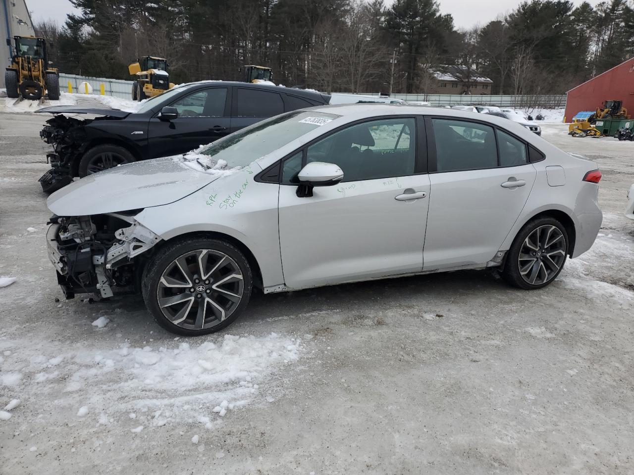 2021 Toyota Corolla VIN 5YFS4MCE5MP069743 - Copart auction photo