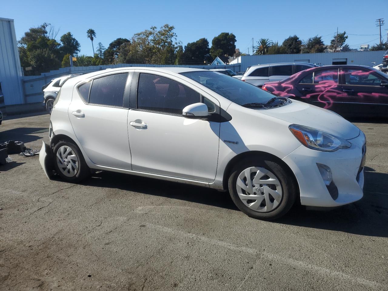 2016 Toyota Prius VIN JTDKDTB35G1120273 Copart auction photo, rear end damage thumbnail 4