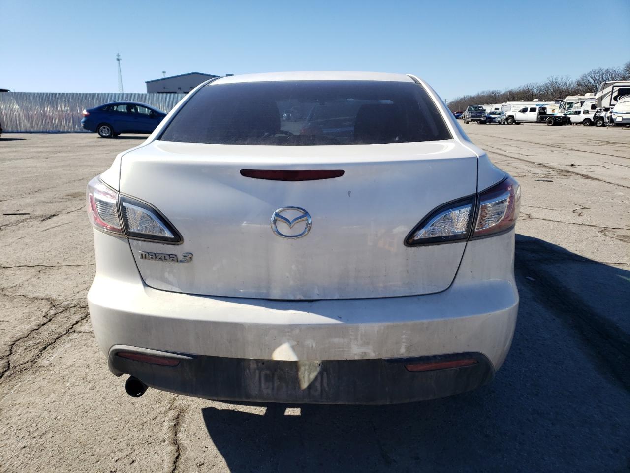 2010 Mazda 3 VIN JM1BL1SF9A1140597 Copart auction photo, front end damage thumbnail 6