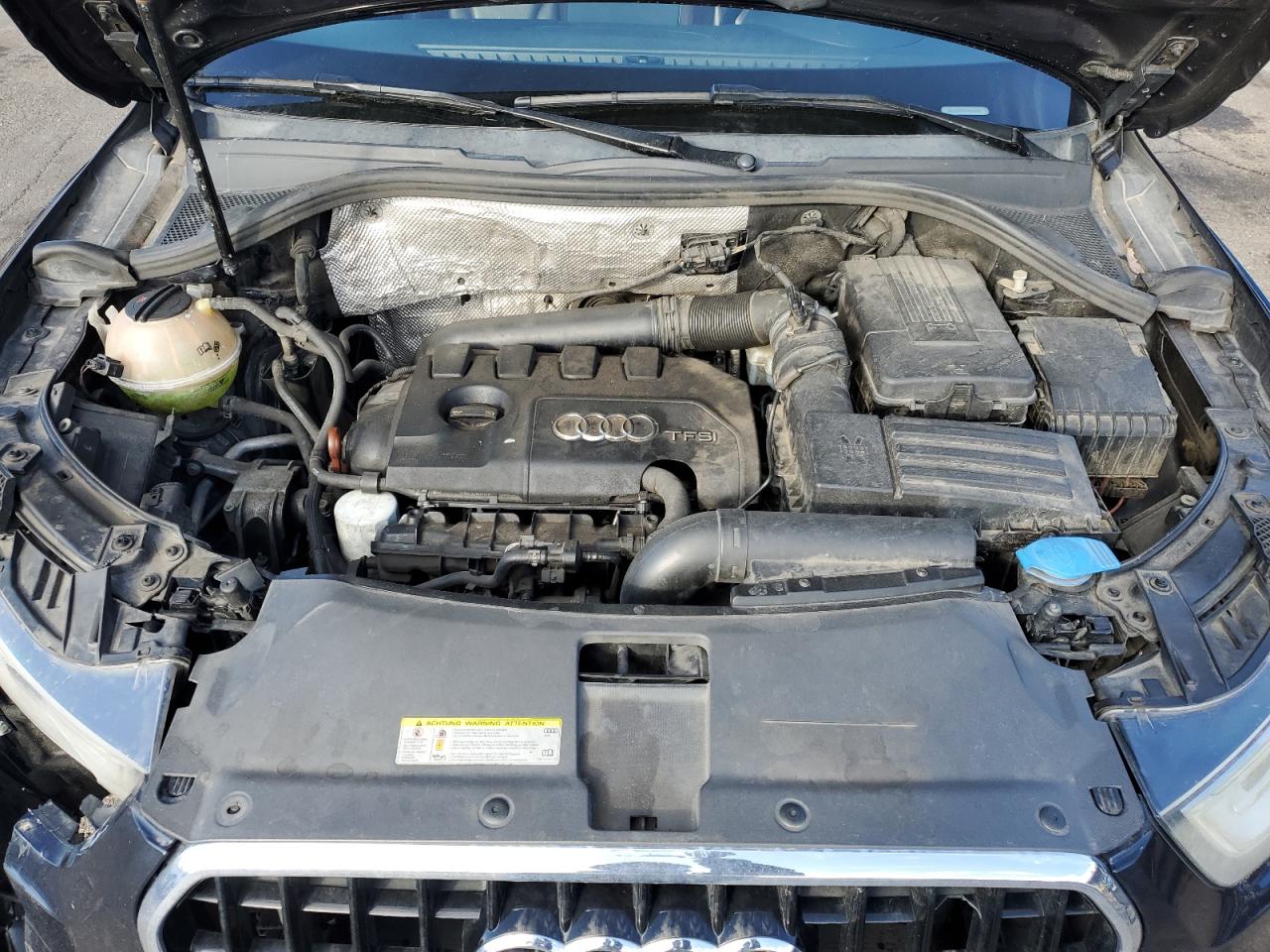 2015 Audi Q3 VIN WA1GFCFS1FR003883 Copart auction photo, front end damage thumbnail 12