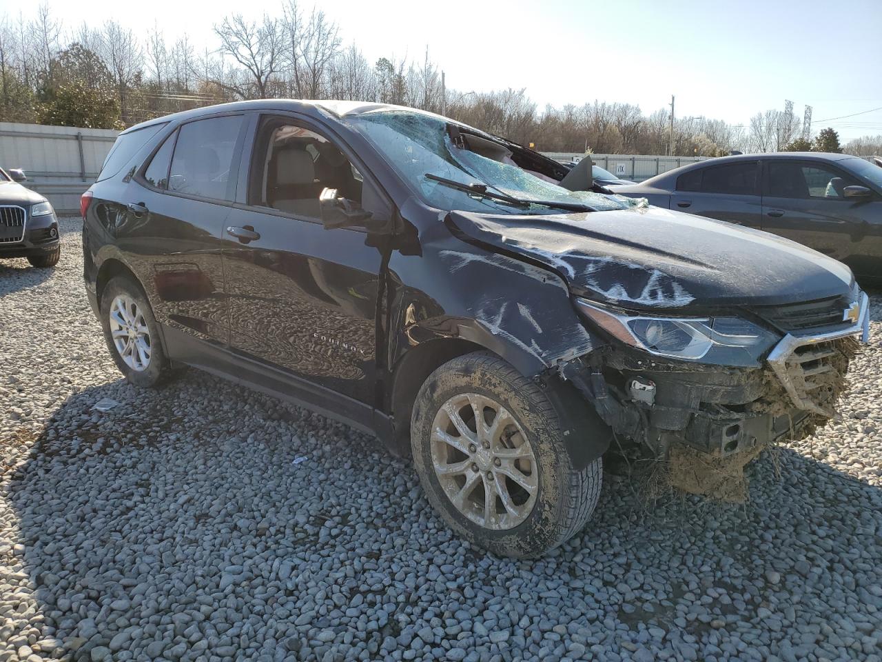 2019 Chevrolet Equinox VIN 3GNAXHEV3KL400232 Copart auction photo, rollover damage thumbnail 4