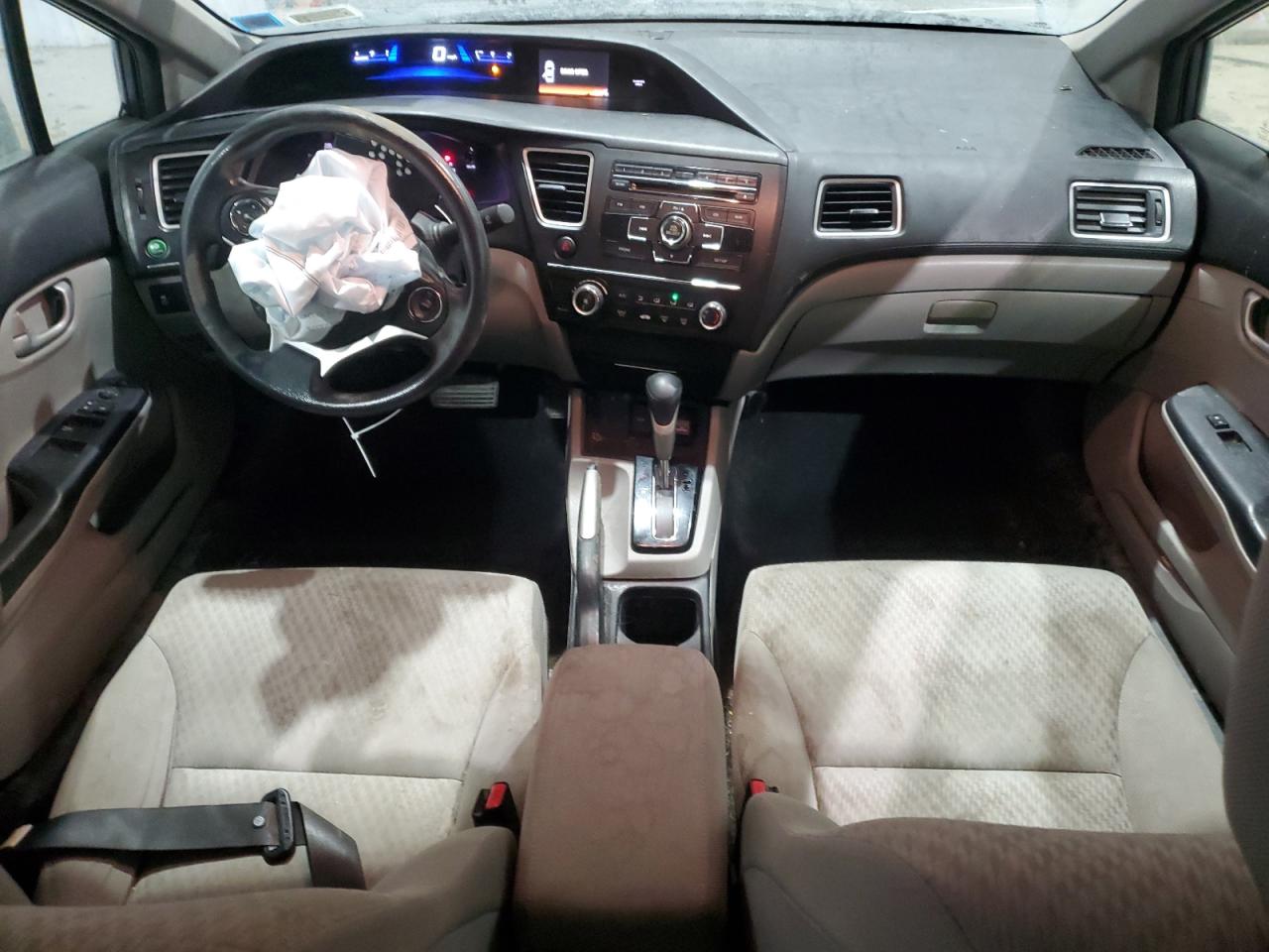 2014 Honda Civic VIN 2HGFB2F52EH527836 Copart auction photo, front end damage thumbnail 8