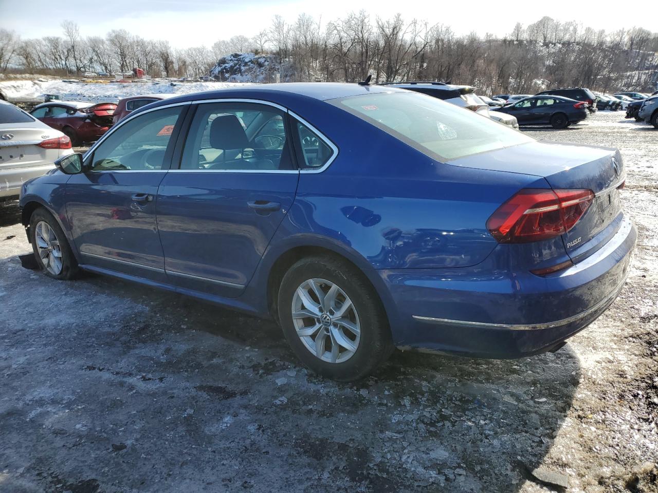 2017 Volkswagen Passat VIN 1VWAT7A35HC053068 Copart auction photo, all over damage thumbnail 2